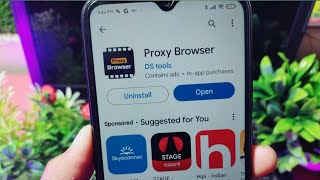 proxy browser app kaise use kare  how to use proxy browser app [upl. by Llehsam]