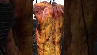 Amazing  How to cook meat in a charcoal How to cook meat for beginners cooking short 309 [upl. by Nnylarej317]