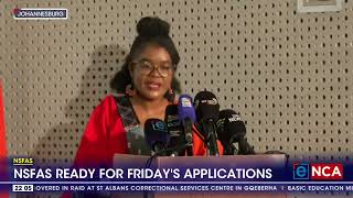 NSFAS ready for Fridays applications [upl. by Naesyar]