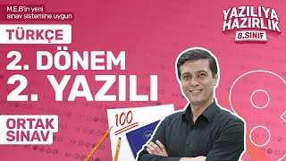 KİM 100 İSTER 8 Sınıf Türkçe 2 Dönem 2 Yazılıya Hazırlık 2024 Sınav Konuları Full Tekrar [upl. by Ennayk]