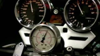 YAMAHA XJR TURBO DYNO RUN [upl. by Ennaeed156]