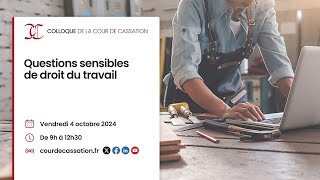 Questions sensibles de droit du travail  Edition 2024 [upl. by Nnaegroeg]