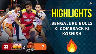 Pro Kabaddi League 9 Highlights M91  Bengaluru Bulls Vs Puneri Paltan  PKL 9 highlights [upl. by Arraeis]