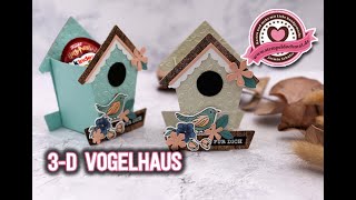 3D Vogelhäuschen basteln  quotEierbecherquot  Stampin Up [upl. by Francene489]