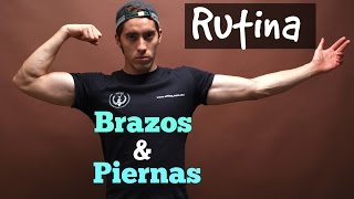 Rutina fitness de brazos piernas y abdomen [upl. by Sotsirhc375]