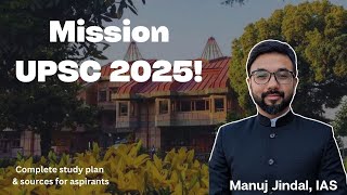 How to clear UPSC with top 100 rank in 2025  A plan for your studies in 2024 [upl. by Eimmaj]