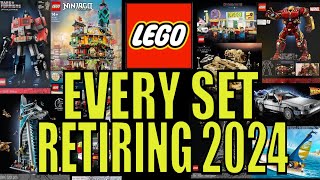 EVERY LEGO Set RETIRING 2024  2025 1000 SETS [upl. by Lamag]