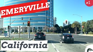 EMERYVILLE California Dash Cam Touring USA Driving Touring Videos [upl. by Dang]