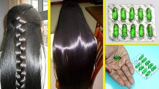 2 Ways To Use Vitamin E Capsules For Faster Hair Growth Get Long Hair Thick hair Stops hair fall [upl. by Alvan456]