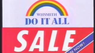 WH Smith Do It All Sale Advert 1989 [upl. by Edieh]