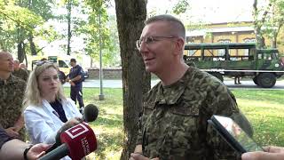 07092024 Militāro mācību “Namejs 2024” apmeklējums Kārsavā [upl. by Haral]