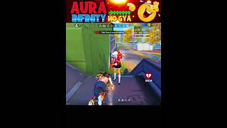 Aura infinity 999999 ho gya 😂 free fire funny moments shorts freefire deepakrds freefirefunny [upl. by Colpin]