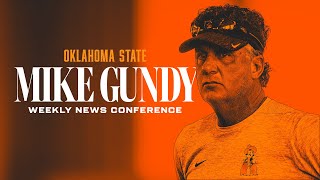 Mike Gundy News Conference 91624 [upl. by Fritze]