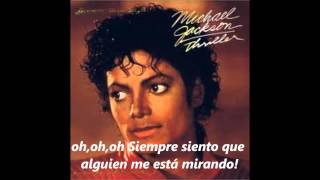 quotSomebodys Watching Mequot Rockwell Feat Michael Jackson Subtitulada al Español [upl. by Ltney]