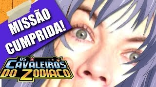 PROMESSA É DÍVIDA Nilce vê Cavaleiros do Zodíaco Ep 48 [upl. by Zak]