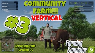 FS 25  VERTICAL Community Farm Episode 3  October Harvest Riverbend Springs [upl. by Mochun]