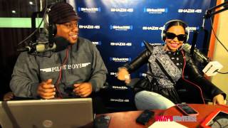 Ashanti Mentions Dating Nelly on Sway in the Morning  Sways Universe [upl. by Annirak580]