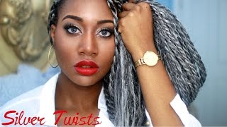 SILVERGRAY SENEGALESE TWISTS [upl. by Alain5]