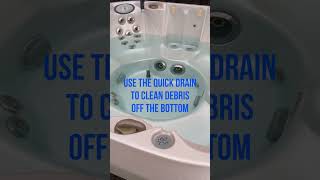 How to Drain a Hot Tub like the Pros  Drain a Hot Tub [upl. by Anohs]