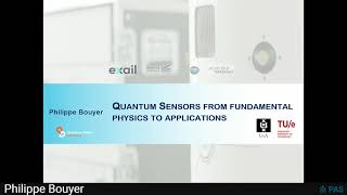 19 Philippe Bouyer quotQuantum Sensors from Fundamental Physics to Applicationsquot [upl. by Agle]