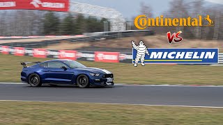 CONTINENTAL SportContact 7 vs MICHELIN Pilot Sport Cup 2 [upl. by Rosemarie]