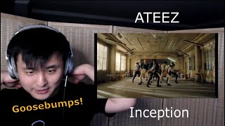 Reaction Ateez quotInceptionquot MV Dance Practice  Outdated Korean Relearning Kpop [upl. by Onidranreb]