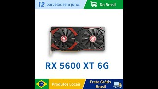 Veinedaplaca gráfica rx 5600xt 6gb gpu gddr6 192bit 7nm rx 5600 xt para desktop cpubrazil [upl. by Gallenz]