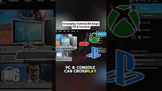 PC amp Console Crossplay R6 Siege Tutorial [upl. by Gardner263]