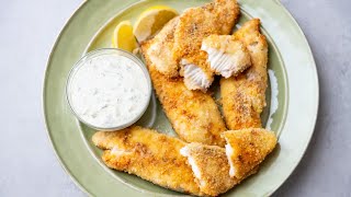 Air Fryer Fish Fillets Easy Crispy amp Homemade [upl. by Iatnohs]