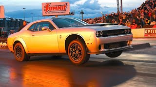 DODGE CHALLENGER SRT DEMON 170 1025HP The Most Powerful Muscle Car in the World [upl. by Fesuy7]