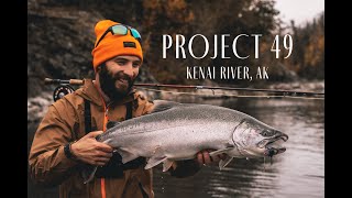 Project 49  Fly Fishing Kenai River Alaska [upl. by Eillim]