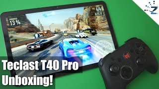 Teclast T40 Pro Tablet Unboxing amp Gaming Test GENSHIN IMPACT [upl. by Rivard112]