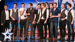 The Kingdom Tenors want to raise the roof  Britains Got Talent 2015 [upl. by Ranit]