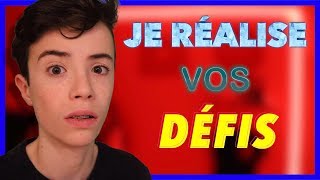 JE RÉALISE VOS DÉFIS 2 [upl. by Publius]