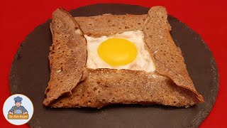 Comment faire une galette complète  Une recette bretonne [upl. by Sandro]