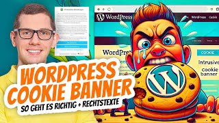 WordPress Cookie Banner 2024 BESTE Lösung mit Einrichtung  Alternative  Erklärung amp Rechtstexte [upl. by Myron]