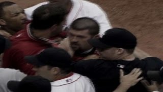 Alex Rodriguez Jason Varitek spark brawl at Fenway Park [upl. by Hankins]