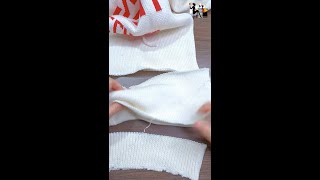 Making a fashionable cropped sweater [upl. by Sorvats]