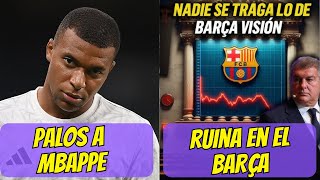 🚨😂 Le dicen a LAPORTA que BARÇA VISIÓN ES UNA CHUFLA Y NO VALE ESO PALOS A MBAPPE POR elegir MADRID [upl. by Gnex]