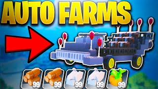 How To Build An AUTOFarming Vehicle In Lego Fortnite [upl. by Roselyn]