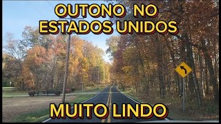 OUTONO NO ESTADOS UNIDOS MUITO LINDO [upl. by Ahsienroc]