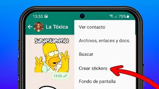 Cómo hacer Stickers en Whatsapp Sin Aplicaciones ✅ 2023 [upl. by Eatnoj]