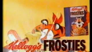 Frosties Tony the Tiger Western WGN Chicago  Richard Williams Ads [upl. by Kerge700]