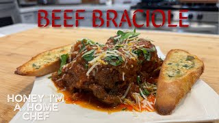 Award Winning Beef Braciole  Nonna Might Get Jealous food honeyimahomechef cooking beef [upl. by Gipsy236]