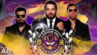 WWE El Legado Del Fantasma Theme Song quotChrome Cartelquot 2021 [upl. by Nomead]