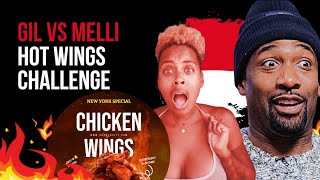 Gilbert Arenas Takes On MelliMonaco To A Hot Wings Challenge [upl. by Robyn223]