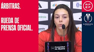 🚨DIRECTO🚨 Árbitras Rueda de Prensa Oficial  🔴 RFEF [upl. by Clair]