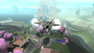 FA22 Raptor Final GTA San Andreas [upl. by Ellehcyt]