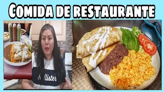 🔵QUESADILLAS DE BISTEC 🥩 con arroz y frijoles Menú del día Martucha F🍚🍛 [upl. by Ainitsirhc633]