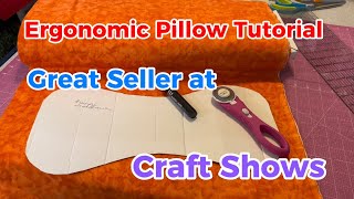 Ergonomic Pillow Tutorial the Bone Pillow [upl. by Egiap]